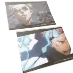 呪術廻戦 アニメキャラクタークリアファイル2枚セット