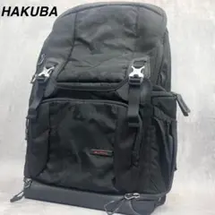 【未使用級✨】 HAKUBA カメラリュック GW-PRO 迷彩柄 ブラック