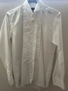 CHRISTIAN ORANI タキシードシャツ ホワイト