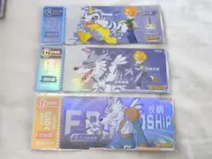 デジモンアドベンチャー オーロラチケット風カード 中国限定 石田ヤマト