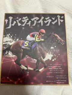 名馬色紙コレクション　リバティアイランド