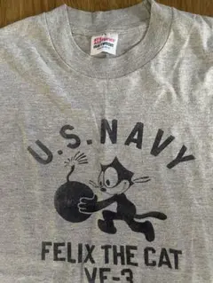 U.S. NAVY FELIX THE CAT Tシャツ M