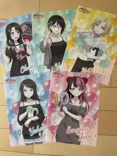 バンドリ　10周年　クリアファイル ファミマ　ファミリーマート