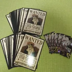ONE PIECE　ユースタス・キッド　手配書　ブロマイド×39、クリアカード
