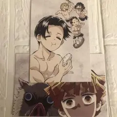 鬼滅の刃 全集中展 ポストカード 2点セット 村田さん 伊之助 善逸