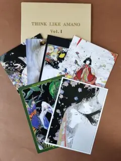 天野喜孝　THINK LIKE AMANO 天野 喜孝 | THINK LIKE AMANO This beautiful and obscure book