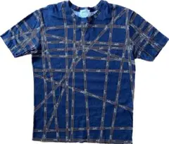 HERMES エルメス Tシャツ ロンT トップス S リボン柄 コットン