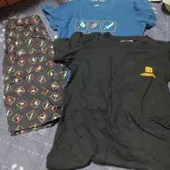 ユニクロ　Minecraft　マイクラ　Tシャツ　ステテコ　セット　3枚　150