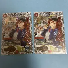 超竜バジュラズテラ 2枚キャラプレミアムトレジャー ドラゴン娘