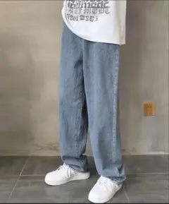 Anchor Smith ライトブルーデニムパンツ XL