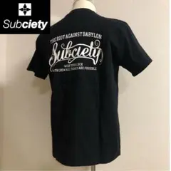 サブサエティ◆Tシャツ TEE◆ブラック Mサイズ