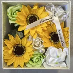 ドライフラワー　プレゼント　観賞用　ひまわり
