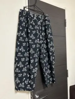 samansa mos2 総刺繍ストレートパンツ