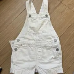 GAP ホワイト オーバーオール 95cm