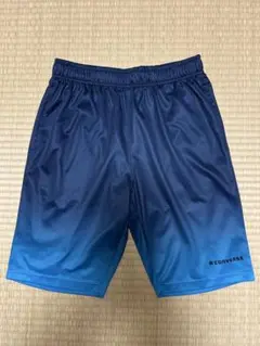 CONVERSE グラデーションブルー ハーフパンツ M