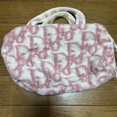 Dior タオル地 バック