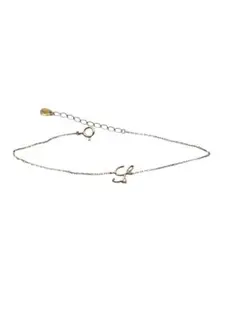 SIENA ROSE シエナロゼ　K10 ブレスレット　イニシャル　Y siena rose イニシャルブレスレット K10 シエナロゼ - メルカリ