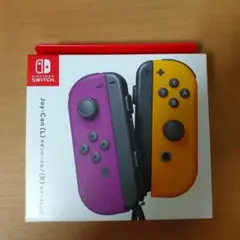 【新品】Joy-Con(L) ネオンパープル/ (R)ネオンオレンジ ジョイコン