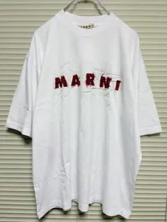新品《 MARNI マルニ 》Logo T-Shirt HUMU0223PV