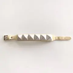 Valentino ロックスタッズ ブレスレット ホワイト