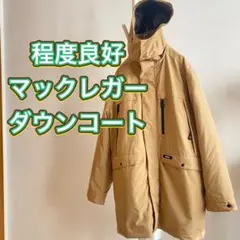送料無料★美品★レア★McGREGOR★マックレガート★ダウンコート★着用感写真