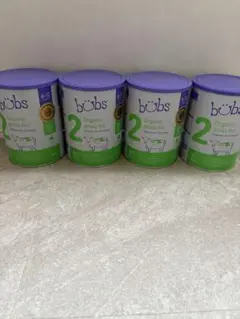 bubs オーガニックミルク 4缶セット