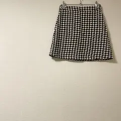 Dazy デイジー ミニスカート 台形スカート タイト 千鳥柄 総柄 派手柄