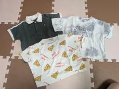 Tシャツ ポロシャツ　3枚セット　90