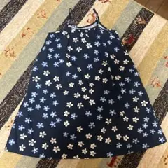 marimekko 花柄 ノースリーブワンピース