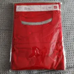 ユニクロ　赤 Tシャツ サイズ150 綿100%