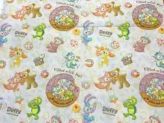ダッフィー♥ステラルー♥リーナベル♥約50✖️70♥ポリコットン