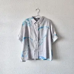 fu-dueka:: エーカ ボイル生地 レモンプリント半袖シャツ