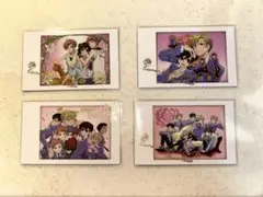 桜蘭高校ホスト部 キャラポトレ 箔押し仕様 4枚セット