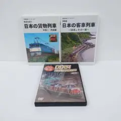 23.日本の貨物列車　日本の客車列車　DD51 重連牽引燃料輸送列車　DVD