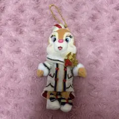 ディズニー　クラリス　クリスマス　ぬいぐるみバッジ