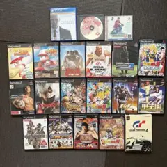 PS2 ゲームソフト17本＋おまけ3本セット