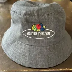 FRUIT OF THE LOOM バケットハット グレー 57~59cm