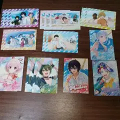 全力回避フラグちゃん　summerランダムブロマイド　セミコンプ計11枚