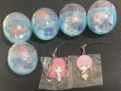 五等分の花嫁カプセルコレクションフィギュア全5種未開封＆ラバーストラップ2種