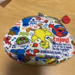 セサミストリート がま口