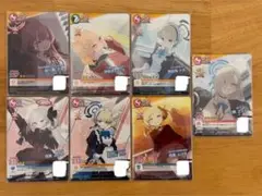 オンゲキ　ブルアカ　コラボカード　7枚