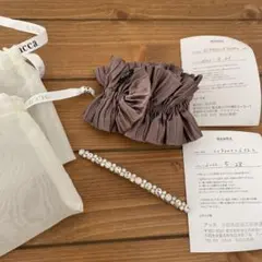 【今週末で掲載終了】新品✨アッカ ヘアーシュシュ&バレッタ