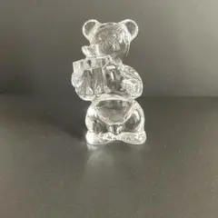 バカラ置物ノエルテディベアフィギュリン