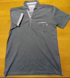 THE SHOP TK グレー ポロシャツ