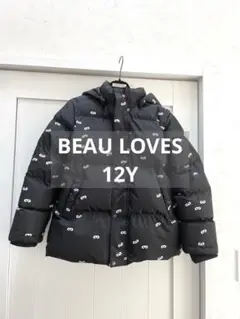 ⚫︎BEAU LOVES ⚫︎ ブラックマスクの中綿ジャケット 12/13Y
