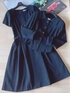 極美品!FOXEY 入学、卒業式.お受験面接スーツ40Rene フォクシー