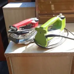 昭和家電　アイロン２個セット