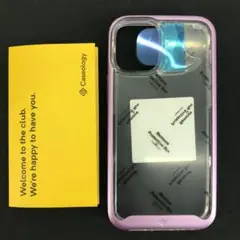1093-ш/ iPhone 12 TPU PC クリアケースCaseology