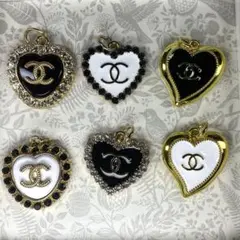 ❤︎セール❤︎ 34. CHANEL シャネル　♡ヴィンテージチャーム♡ 6個セット