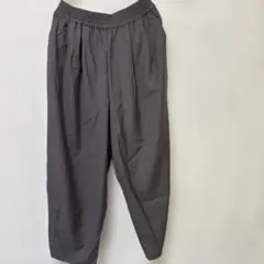 【LOWRYS FARM】イージーワイドコクーンパンツ　グレー　L